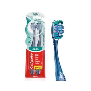 Imagem de Escova de dentes Colgate 360º 2un