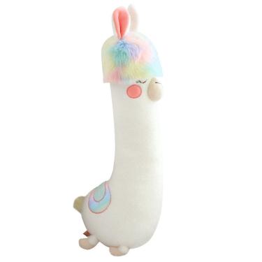 Imagem de Boneca de brinquedo de pelúcia alpaca de 70 cm de comprimento para presente infantil