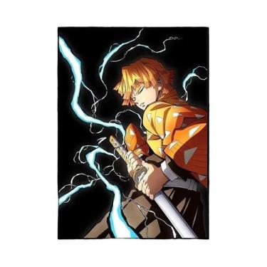 Imagem de Pôster De Arte De Parede Do Anime Demon Slayer Nezuko Tanjiro Pintura 