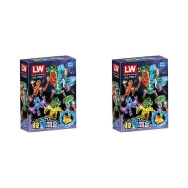 Imagem de Figura De Blocos De Montar Tralalelo Brinquedo Caixa Surpresa Tungtung