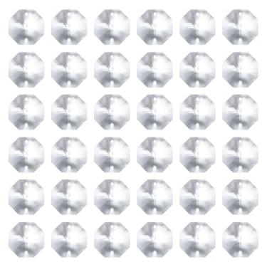 Imagem de PATIKIL Pingentes de cristal K9, contas de gota, pacote com 12 peças de prismas de lustre de 28 mm, contas penduradas, lâmpada DIY para decoração de artesanato, vermelho