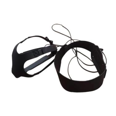 Imagem de Colaxi Cinto de Treinamento de Futebol Solo, Equipamento de Treinamento de Futebol, Cinto de Cintura Ajustável para Treino de Chutes e Passes para Jovens,