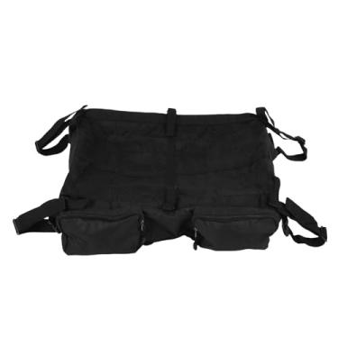 Imagem de Asixxsix T-Top Storage Bag, Marine Grade 600D Oxford Cloth Boat Life Jacket Bag com 2 Zippered Compartments, 3 Mesh Bags, PFD Storage Bag For Most T-Top Hard Tops