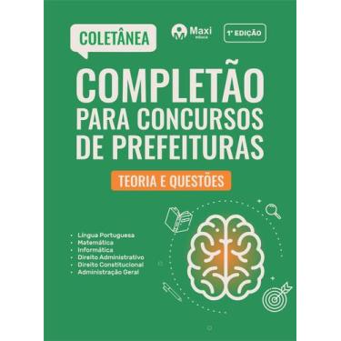 Imagem de Apostila Completão para Cons de Prefeituras - Teorias e Questões - Edi
