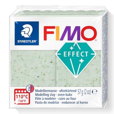 Imagem de STAEDTLER Massa de Modelar Profissional FIMO Effect 57g (1 Unidade) Botanical Spinach - 8010-570 - Argila Polímera Para Biscuit que Endurece no Forno – Ideal para Artesanato, Miniaturas e Bijuterias