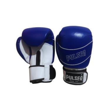 Imagem de Par Luva Boxe Kickboxing Muay Thai Microfibra Couro Thunder Pulser