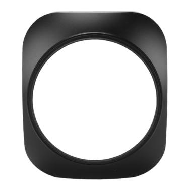 Imagem de GOWENIC Capa e Tampa de Lente de Metal Quadrada, Acabamento Fosco, Sem Necessidade de Adaptador, Instalação de Rosca de Metal, Com Tampa de Lente de Correspondente