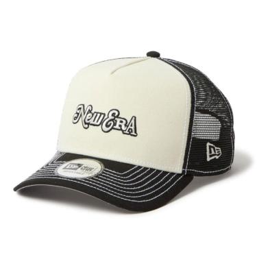 Imagem de BONE NEW ERA 9FORTY A-FRAME TRUCKER SN NEW ERA BOOKING PROGRAM OFF WHITE-Masculino