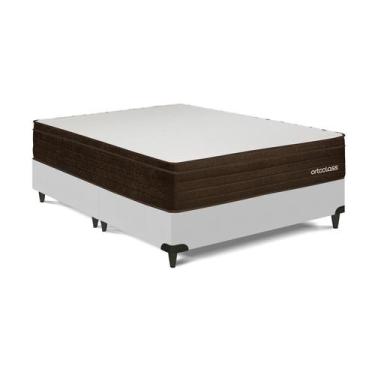 Imagem de Cama Box e Colchão Poli Pillow D28- Queen(158x198)-Ortoclass - Ortobom