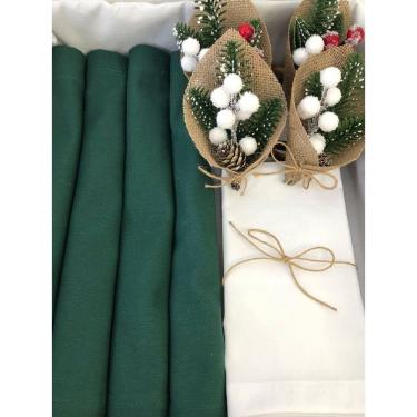 Imagem de Kit 4 Pças Jogo Americano De Mesa Jantar Natal Decoração 009