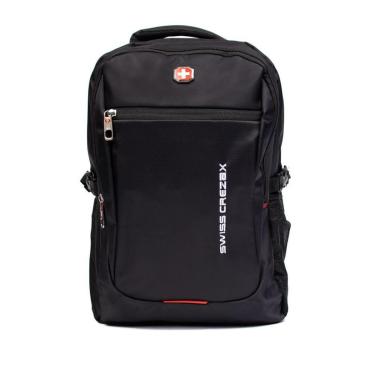 Imagem de Mochila Unissex Swiss Crezax Executiva Vermelho/Preto-Unissex