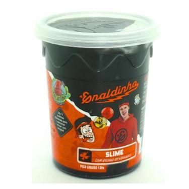 Imagem de Slime Enaldinho Gelastica Toys Lab 120g, Preto