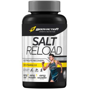 Imagem de Salt Reload 30 Caps Boodyaction - Recovery Repositor de Sais Sodio Potassio Magnesio