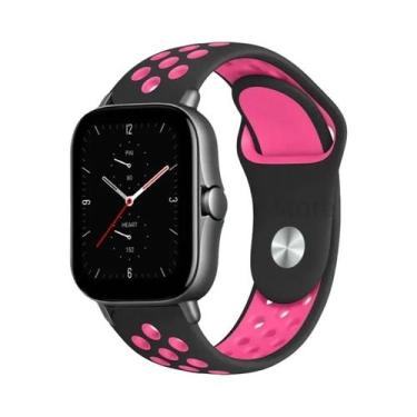 Imagem de Pulseira De Silicone De 20mm 22mm Para Amazfit GTS 4 GTR 3 2 Mini pro 