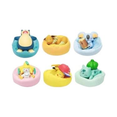 Imagem de Kit De Modelo De Personagens De Anime Pokémon: Pikachu E Bulbasaur Em 