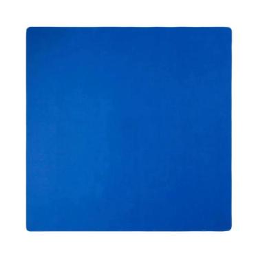 Imagem de Tapete De Borracha Para Jogo De Mahjong Azul 70/80/90cm Antiderrapante