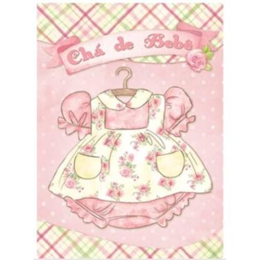 Imagem de Convite Chá De Bebê CON-095 Com 8 Litoarte
