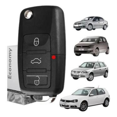 Imagem de Chave Canivete Compativel Com Polo Fox Voyage 3 Botões - Congratulatio