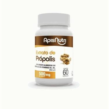 Imagem de Extrato de Própolis - 500mg (60 caps) - Padrão: Único - Apisnutri