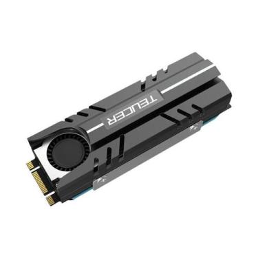 Imagem de Dissipador De Calor Para SSD M.2 NVMe 2280 Com Ventoinha De Resfriamen