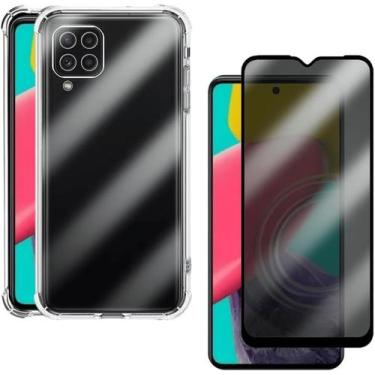 Imagem de Kit Capa Capinha Case + Película De Vidro 3D Privacidade Anti Spy Para