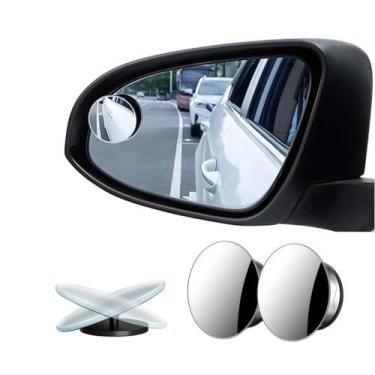 Imagem de Espelho de Ponto Cego para Carro, Espelhos Retrovisores Traseiros Conv