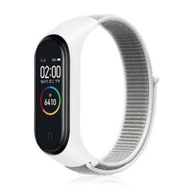 Imagem de Pulseira De Nylon Lisa Para Smartwatch Xiaomi Mi Band 3/4/5/6 - Pop Sh
