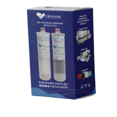 Imagem de Kit Refil Filtro PPF-5 T33 Bebedouro Industrial - Residencial - Canova