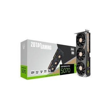 Imagem de Placa de Vídeo Zotac Solid OC NVIDIA GeForce RTX 5070 12GB GDDR7 - ZT-