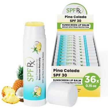 Imagem de Bálsamo Labial SPF Rx FPS 30 Pina Colada  Pacote com 36 unidades (4 g)