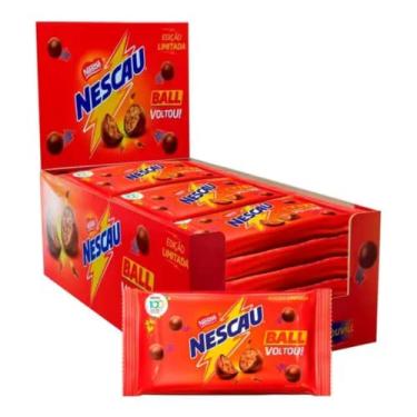 Imagem de Chocolate Nescau Ball Nestlé Display com 12 Unidade de 75 gramas