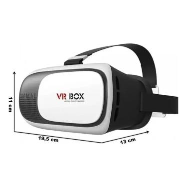 Imagem de Vr box Óculos virtual 3d com controle realidade virtual pc celular cardboard rift bluetooth