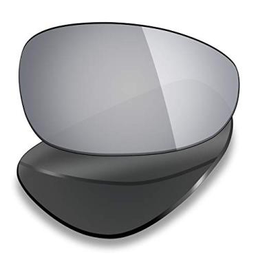 Imagem de Lentes de reposição da Mryok para Oakley Romeo 1 – Opções, Polarized - Silver Titanium, One Size