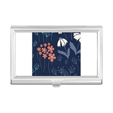 Imagem de Porta-cartões de visita com tinta azul em pó para plantas e porta-cartões