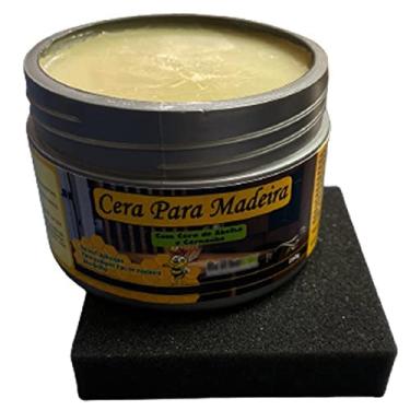 Imagem de Cera De Abelha Com Carnaúba Para Madeira Lustra E Brilho 250g