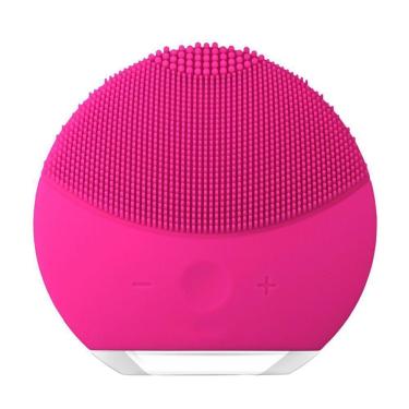Imagem de Esponja Elétrica Massagem Limpeza Rosto Recarregável - Pink