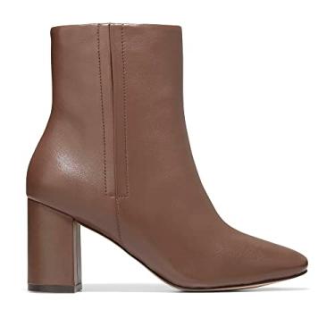Imagem de Cole Haan Bota feminina Valley Bootie 75 mm Fashion Boot Botinha, Couro castanho., 5