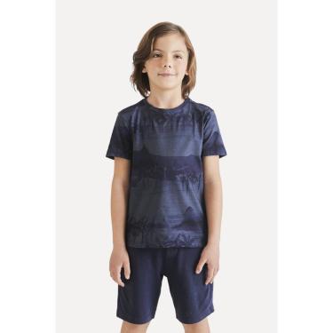 Imagem de Infantil - Camiseta Nanquim Reserva Mini Azul Marinho  menino