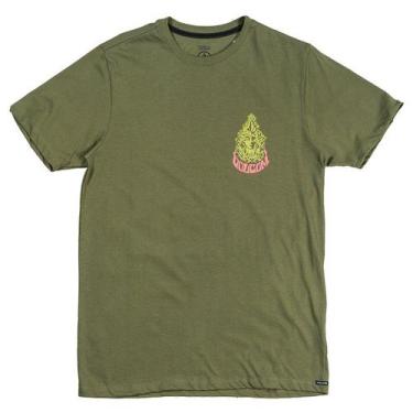 Imagem de Camiseta Volcom Slim Nancy Verde Militar