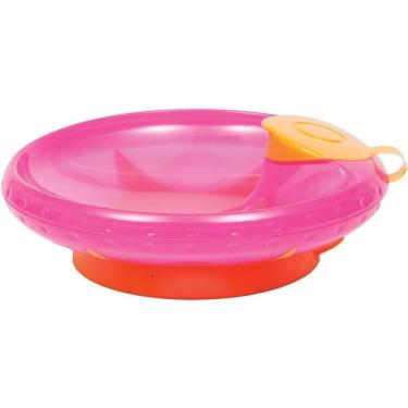 Imagem de Prato Térmico Buba Com Ventosa Rosa