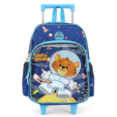 Imagem de Mochila com Rodinhas Tigre Astronauta Up4You - Luxcel 2023
