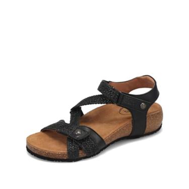 Imagem de Taos Calçado Trulie Sandália feminina, Preto, 9-9.5 Wide