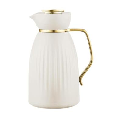 Imagem de Tuut Garrafa Térmica Jade Click Abre e Fecha Off White 1L