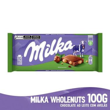 Imagem de Chocolate Wholenuts Milka 100G
