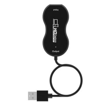 Imagem de Placa de captura de vídeo HDMI para USB, suporta captura de vídeo game HD 1080p para transmissão ao vivo, jogos
