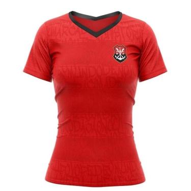 Imagem de Camisa Braziline Flamengo Graphite Feminino-Feminino