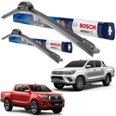 Imagem de Par Palheta Limpador Parabrisa Original Bosch Toyota Hilux Srx Srv Sr