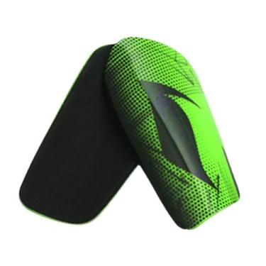 Imagem de Tachiuwa 2x Caneleiras de Futebol Acessórios de Treinamento de Futebol Protetor Confortável Proteção de Perna Esportiva Equipamento de Futebol, Verde