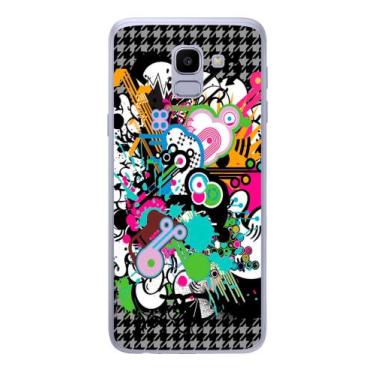 Imagem de Capa Adesivo Skin022 Verso Para Samsung Galaxy J6 - KawaSkin