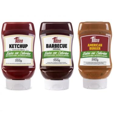 Imagem de Kit Ketchup + Barbecue + American Burger - Mrs Taste - Smart Foods